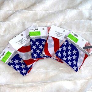 American Flag Bandanas